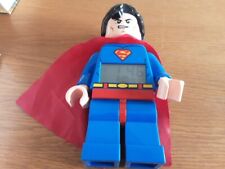 LEGO DC Super Heroes Superman Digital Alarm Clock, used for sale  Shipping to South Africa