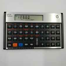 Calculadora financeira Hewlett Packard HP 12C platina calculadora matemática empresarial, usado comprar usado  Enviando para Brazil