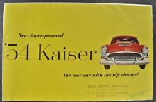 1954 kaiser color for sale  Olympia