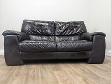 Sofa leather seater for sale  BRISTOL