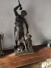 Statue bronze signée d'occasion  Poisy