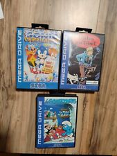 Sonic Compilation, Tintim in Tibet, Smurfs - Sega Mega Drive LOTE (Leia) comprar usado  Enviando para Brazil