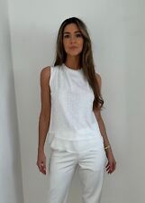 Brand New Brand New Monsoon White Sequin Embellished Top Blouse Size 10- 18 for sale  Shipping to South Africa
