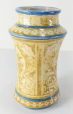 Antique Cantagalli William De Morgan Style Faience Majolica Albarello Vase Signe for sale  Shipping to South Africa