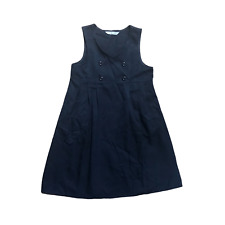 Navy school pinafore for sale  GLASGOW