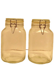 Canisters jars clear for sale  Wills Point