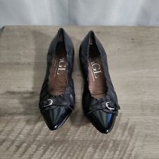 AGL Attilio Giusti Leombruni Black Leather Shoes Flat/Low Heel Size 39.5 US 9.5 for sale  Shipping to South Africa