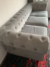 Canapé velours chesterfield d'occasion  Aix-en-Provence-