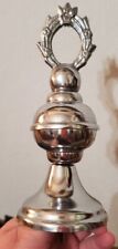 Antique Parlor Stove Top Decorative Vintage Finial Chrome Ornament Stove Topper for sale  Shipping to South Africa