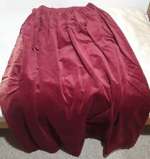 Maroon velvet curtains for sale  STANMORE