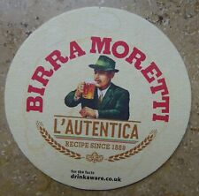 Bierdeckel birra moretti gebraucht kaufen  Langenzenn