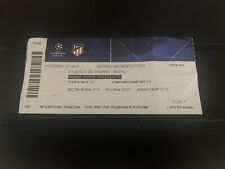 Biglietto stub atletico usato  Zeccone