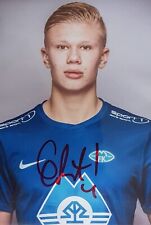 Usado, Erling Haaland - Molde FK - Rookie - Autograph Signature 10x15cm - Super Rare  comprar usado  Enviando para Brazil