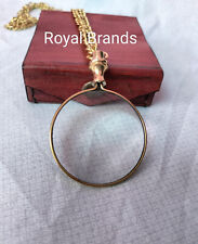 Shiny gold monocle for sale  Shipping to Ireland
