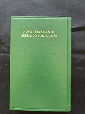 Bíblia hebraica e portuguesa do Novo Testamento capa dura verde  comprar usado  Enviando para Brazil