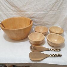 Wooden bowl set for sale  STOKE-ON-TRENT