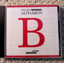 Studio Bernina Alphabets B Artista Embroidery Card PCMCIA Card Cartridge Fonts for sale  Shipping to South Africa
