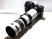 SONY E MOUNT Mirrorless 800mm = 1200mm lens fit to SONY α7CR ZV-E1 FX3 QX1 a6700 for sale  Shipping to South Africa