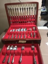 Oneida LTD 1881 Rogers Enchantment Stainless Flatware Set 76 Pieces for sale  Shipping to South Africa