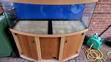 bow front aquarium fish tank for sale  LEICESTER