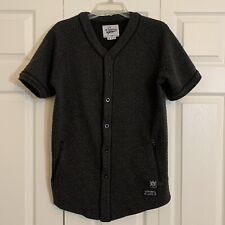 Camisa de beisebol masculina Square Zero tamanho S malha com botões e bolsos logotipo.     E comprar usado  Enviando para Brazil