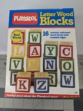 Playskool letter wood for sale  Afton