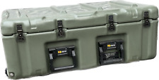 US Army Pelican Hardigg Case Kiste Outdoor Box Humvee Truck Transportbox Trolley, usado comprar usado  Enviando para Brazil