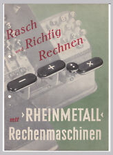 Rheinmetall rechenmaschinen we gebraucht kaufen  Hemer