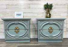 Blue gray nightstands for sale  Canby