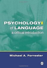 Psychology language critical for sale  UK