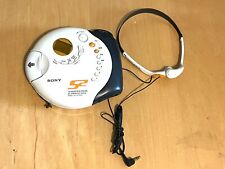 Usado, Reproductor de CD Walkman Discman deportivo Sony S2 con auriculares MDR-W014 D-FS601 probado  segunda mano  Embacar hacia Argentina