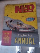 Used, Original VINTAGE 1979 HOT ROD Northeast Division 1 NHRA Drag Racing 2 Annual  for sale  Dover