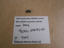 90280-05049-00 Yamaha 1992 30hp C30ELRQ Outboard key T154, used for sale  Shipping to South Africa