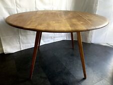 ercol solid elm beech table for sale  THAME