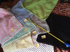 Hand crocheted multi for sale  NEW MALDEN