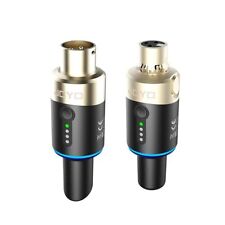 Usado, Sistema de microfone sem fio JOYO MW-1 5.8GHz plug-on receptor transmissor XLR  comprar usado  Enviando para Brazil