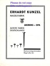 Nagelfabrik kunzel 1928 gebraucht kaufen  Waldburg