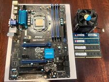 Combo MSI Z97 PC Mate LGA1150 com I7 4790 20 Gb Ram testado funcionando comprar usado  Enviando para Brazil