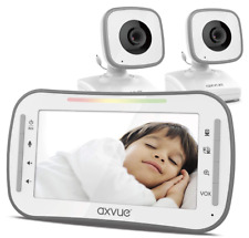 BABY MONITOR A242 (CAIXA ABERTA) 4,3" Monitor de Bebê de Vídeo de Alta Resolução + 2 Câmeras, usado comprar usado  Enviando para Brazil