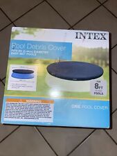 Intex 28020E 8ft. Above Ground Swimming Pool Debris Cover Tarp for sale  Shipping to South Africa