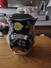 biscotti jar for sale  Garfield