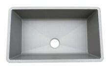 Fregadero de cocina Blanco 440148 color gris metálico 32" - 1 desagüe de orificio y un lavabo segunda mano  Embacar hacia Argentina