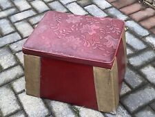 Red chest old for sale  BURNLEY