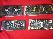 Lote de 4 peças placa de vídeo PCI Express 3.0x Sapphire Radeon Nitro 8GB/4GB/4GB/3GB comprar usado  Enviando para Brazil