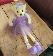 Ballerina bear plush for sale  Gray