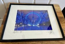 Hugh Sun - Framed Limited Edition Signed Photo Print - London Eye City 10.5x8.5” for sale  Shipping to South Africa