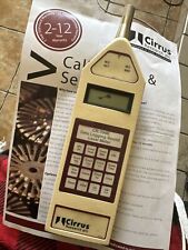 Cirrus sound meter for sale  DUNGANNON