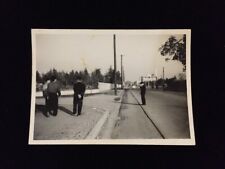 #9912 Giapponese Vintage Foto 1940s / Man People Strada Telefono Palo segunda mano  Embacar hacia Argentina