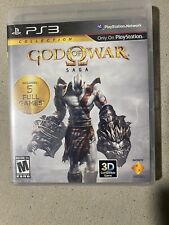 Used, God of War Saga Collection (Sony Playstation 3, 2012) PS3 2 Disc Set (Tested) for sale  Bakersfield