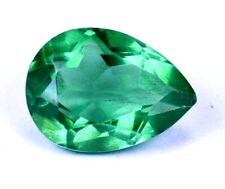 7.75 Ct Colombian Natural Green Emerald Pear Cut Certified Loose Gemstone B3632, used for sale  Shipping to Canada